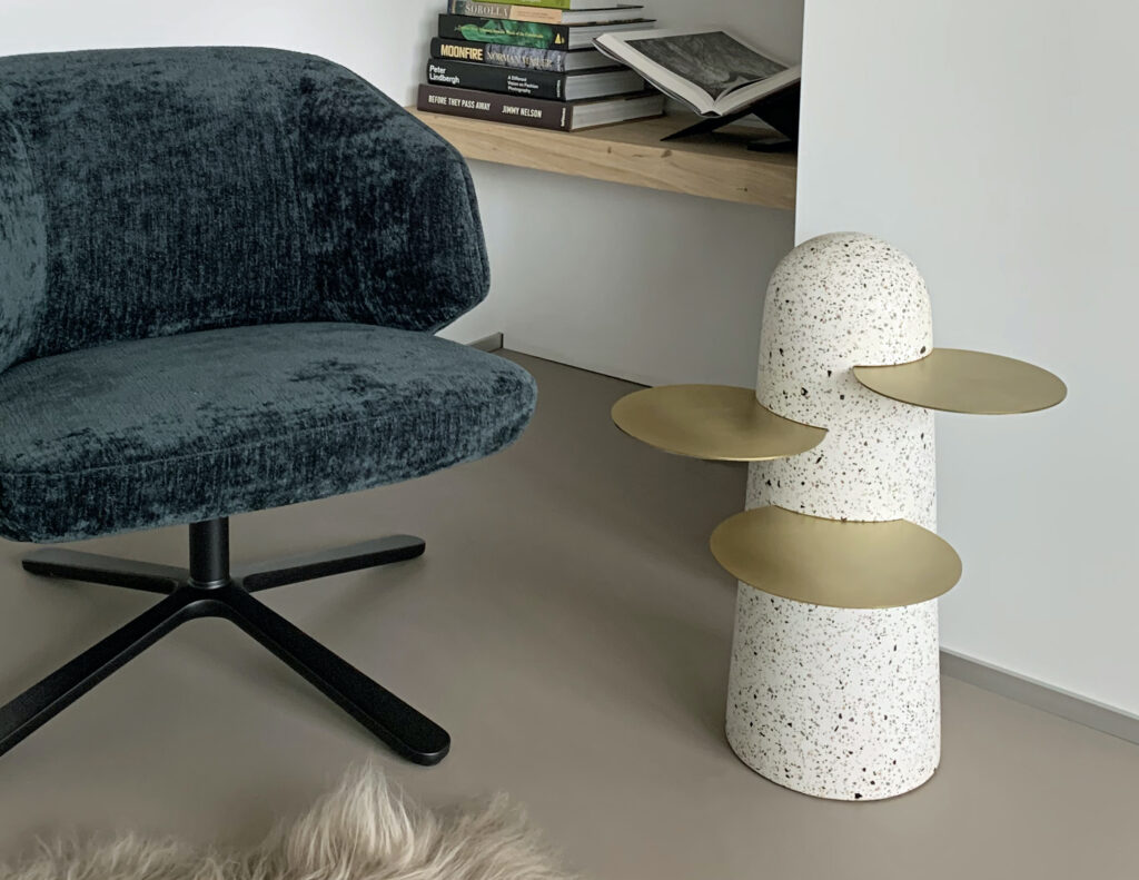 bijzettafeltje BoBo in terrazzo