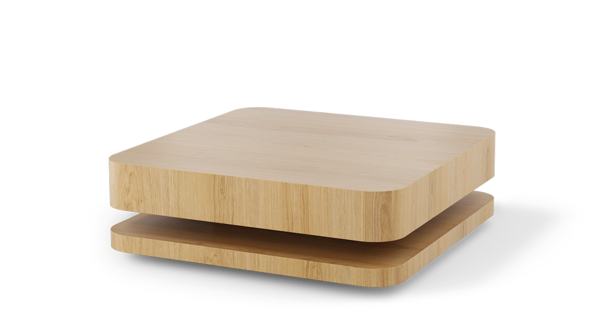 Eikenfineer - gelakt